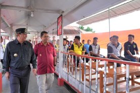 Pj Gubernur Sulbar Pantau TPS Khusus di Rutan Mamuju