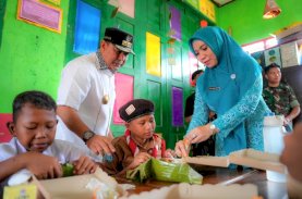 Sofha Marwah Hadiri Simulasi Makan Gizi Gratis di SMPN 1 Pasangkayu