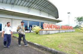 Pj Gubernur Sulbar Tinjau Bandara Sumarorong, Bahas Penerbangan Mamasa-Toraja dan Mamuju