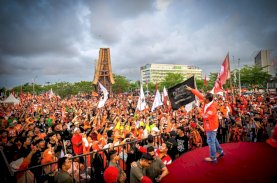 Tanpa Artis Nasional, Kampanye Akbar INIMI DIA Dihadiri 50 Ribu Masyarakat