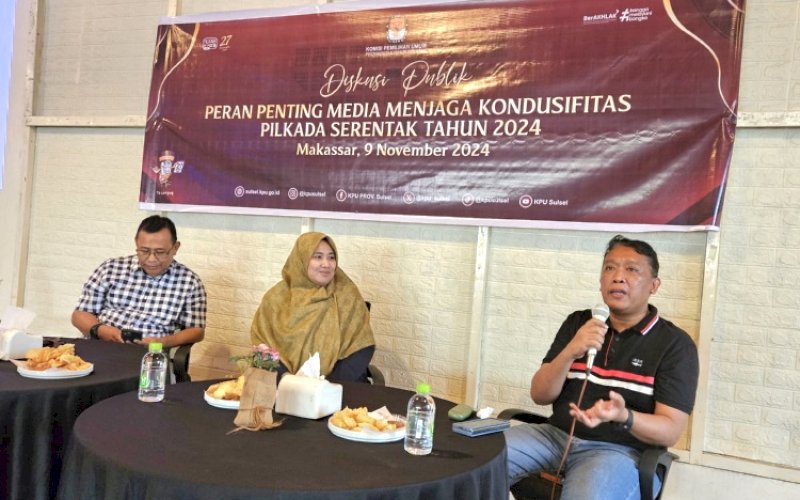 Media Diminta Bantu KPU Sulsel Ajak Warga ke TPS Pilkada Serentak 2024