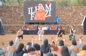 Ilham Fauzi Bakar Semangat Ratusan Pemuda Makassar Menangkan INIMI