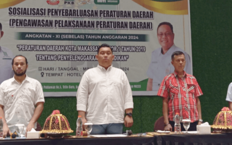 Imam Musakkar Harap Semua Anak di Makassar Harus Bersekolah