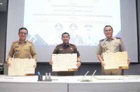 Bentuk Satgas Percepatan Investasi Bersama Kejati dan BPN Sulsel, Sekda Optimistis Realisasi Investasi Sulsel akan Meningkat