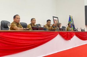 Sekretariat DPRD Sulbar Rapat Persiapan Pelantikan Anggota Dewan Periode 2024-2029