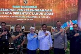 Ketua DPRD Sulbar Hadiri Rakor Pilkada Serentak 2024