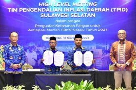 BI Apresiasi Komitmen Pj Gubernur Sulsel dalam Pengendalian Inflasi Jelang Nataru