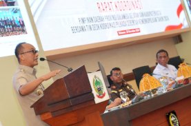 Rakorda Pilkada Serentak 2024, Pj Gubernur Sulsel Ajak Bersuka Cita Datang ke TPS
