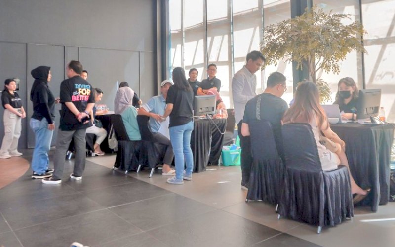 LAUNCHING. PT Gowa Makassar Tourism Development Tbk (GMTD) mengadakan launching produk baru Exquise Collection di Customer Experience Center (CXC) GMTD, Sabtu (30/11/2024). foto: istimewa