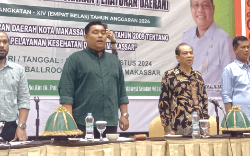 Imam Musakkar Sosialisasi Perda Pelayanan Kesehatan
