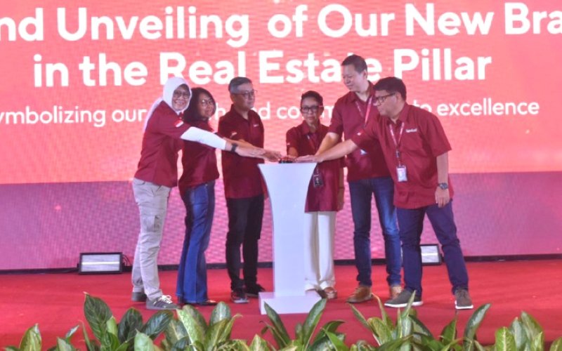 LAUNCHING. LippoLand secara resmi launching dan memperkenalkan visi, misi, dan logo baru, Rabu (4/12/2024). foto: istimewa