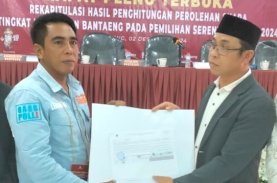Tanpa Dihadiri Tim IAKAN, Rapat Rekapitulasi KPU Bantaeng: Uji-Sah Raih Suara Terbanyak Pilkada 2024