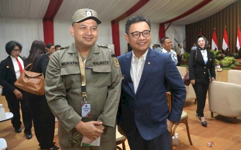 Munafri Arifuddin-Ace Hasan Syadzily. foto: istimewa