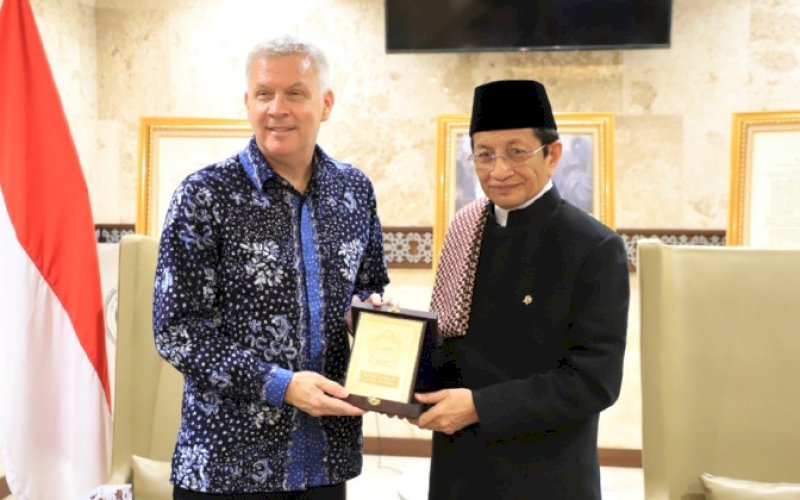 Jess Dutton-Nasarudin Umar. foto: istimewa