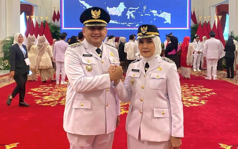 Munafri Arifuddin-Aliyah Mustika Ilham. foto: istimewa