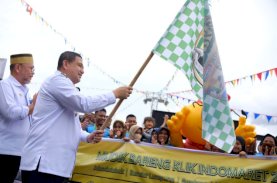 Wali Kota Makassar Lepas 400 Peserta Mudik Bareng Klik Indomaret