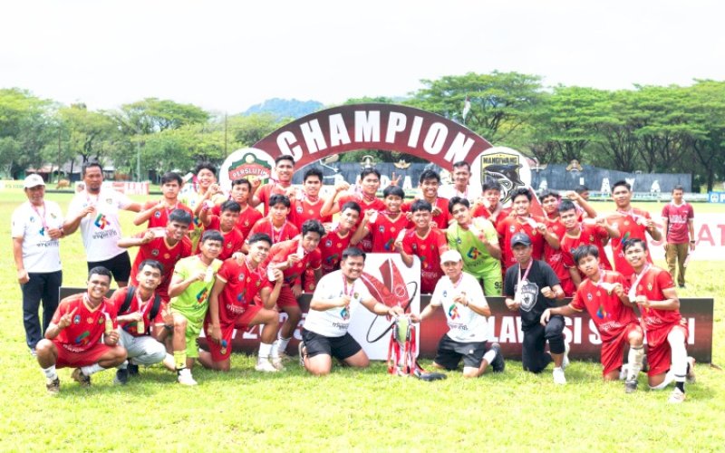 Tim Perslutim juara II Liga 4 Indonesia 2024/2025 Zona Sulsel. foto: istimewa