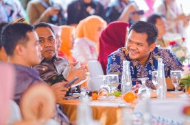 Uji Nurdin Bersama Gunya Hadiri Warna Budaya yang Dibuka Istri Wapres