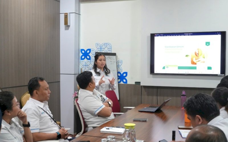 SHARING KNOWLEDGE. PT Pelabuhan Indonesia (Persero) atau Pelindo Regional 4 menggelar sesi Sharing Knowledge: Pengenalan ESG (Environmental, Social, and Governance). foto: istimewa