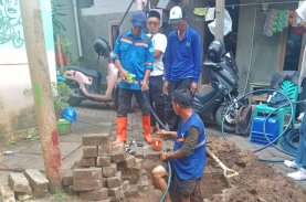 PDAM Makassar Pasang Sambungan Air Gratis, Sepuluh di Panakkukang dan Lima Wilayah Tamalanrea