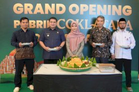 Wali Kota Makassar Resmikan Pabrik Coklatana, Harap Serap Tenaga Kerja Lokal