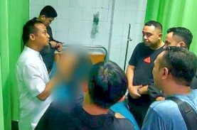 Gubernur Sulsel Besuk Korban Tragedi DPRD Makassar