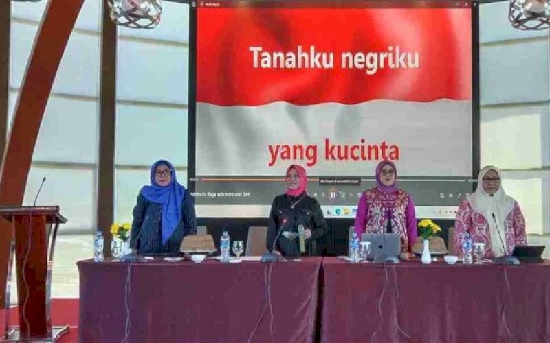 SOSIALISASI. Sosialisasi Peraturan Daerah (Perda) Kota Makassar Nomor 4 Tahun 2011 tentang Pengelolaan Sampah kembali digelar salah satu anggota DPRD Kota Makassar, Apiaty K Amin Syam, Senin (28/7/2025). foto: istimewa