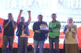 Wali Kota Makassar Jamu Bikers Movement 2025 di Anjungan Pantai Losari