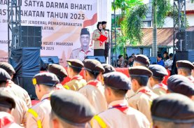 Pramuka Jadi Wadah Pembinaan Karakter WBP Sulsel