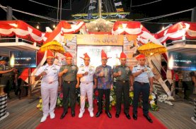 KRI Bima Suci Sandar di Makassar, Sekda Sulsel Sambut Taruna AAL