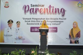 Seminar Parenting, Bunda PAUD Makassar Dorong Orang Tua Terapkan Disiplin Positif Sejak Usia Dini