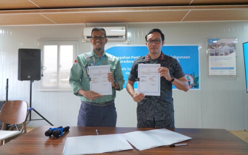 MMOU. PT Vale Indonesia Tbk (PT Vale) melalui Indonesia Growth Project (IGP) Morowali melakukan penandatanganan Nota Kesepahaman Bersama (MoU) dengan Badan Narkotika Nasional (BNN) Kabupaten Morowali, Senin (15/9/2025). foto: istimewa