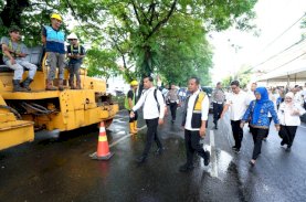 Proyek Jalan Provinsi Resmi Dimulai dari Hertasning, Gubernur Sulsel Targetkan Kemantapan Infrastruktur