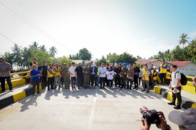 Andi Sudirman Sulaiman Resmikan Jembatan Sungai Balampangi Penghubung Sinjai-Bulukumba