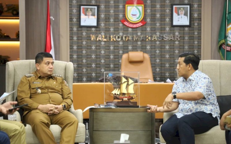 AUDIENSI. Wali Kota Makassar, Munafri Arifuddin, menerima audiensi FISIP Unhas bersama Pemkot Makassar di Balai Kota Makassar, Senin (19/1/2026). foto: istimewa