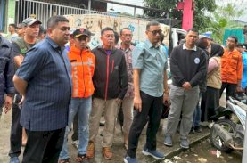 Wali Kota Makassar Tinjau Banjir di Biringkanaya