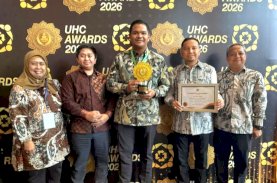Uji Nurdin Raih Penghargaan UHC Awards 2026