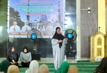 Andi Herfida Buka Tahsinul Qira&rsquo;ah Bulukumba Cinta Al Qur&rsquo;an di Masjid ICDT