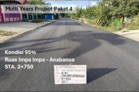 Andi Sudirman Sulaiman: Progres Pengerjaan Jalan Impa-impa-Anabanua Wajo Capai 95 Persen