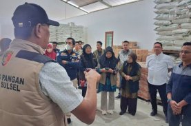 Satgas Saber Pelanggaran Harga, Mutu, dan Keamanan Pangan Sulsel Bersama Bapanas Sidak Distributor dan Ritel