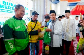 Andi Sudirman Sulaiman Buka Puasa Bersama Ribuan Insan Transportasi di Masjid Kubah 99