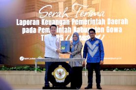 Serahkan LKPD 2025, Bupati Gowa Harap Kembali Raih WTP Ke-14