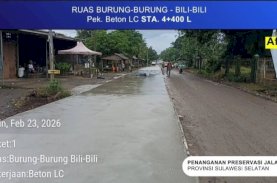 Andi Sudirman Sulaiman Beberkan Progres Nyata Pengerjaan Ruas Jalan Burung-burung, Bili-bili, dan Tondong Sinjai