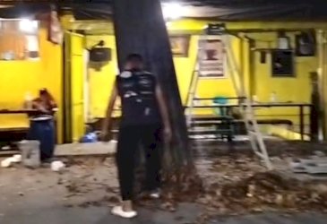 40 PKL Bercat Kuning di Tinumbu Ditertibkan