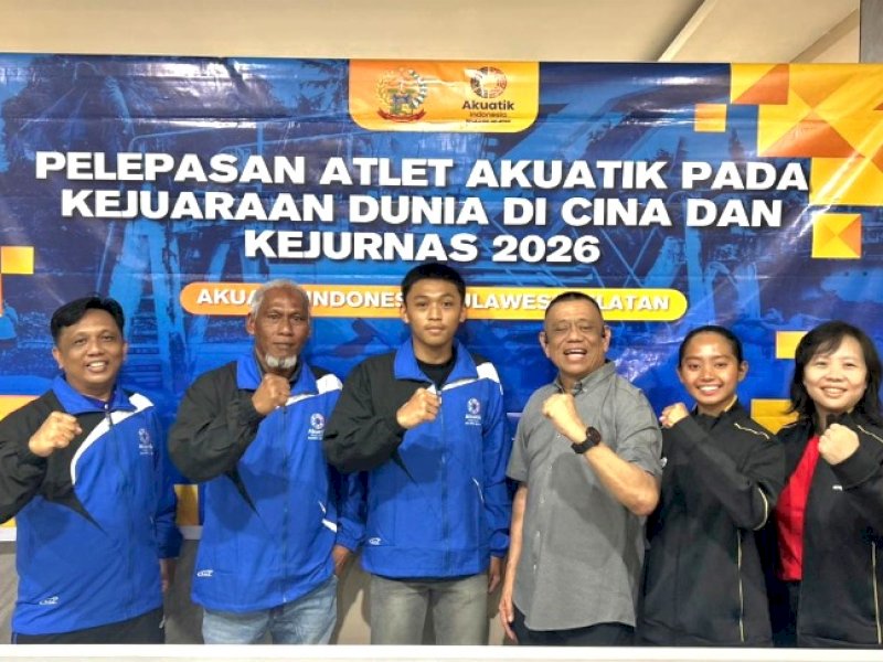 Amirullah Nur Dukung Penuh Atlet Akuatik Sulsel ke Kejuaraan Dunia di Cina