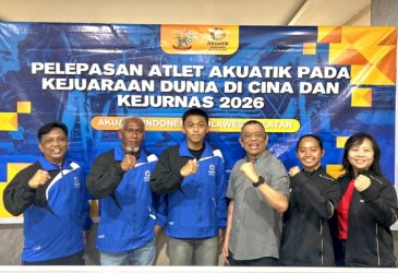 Amirullah Nur Dukung Penuh Atlet Akuatik Sulsel ke Kejuaraan Dunia di Cina