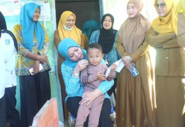 Ketua PKK Bulukumba Monev Posyandu Era Baru