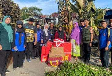 Andi Sudirman Sulaiman Kirim Bantuan untuk Korban Kebakaran di Parepare