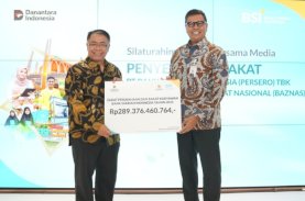 BSI Pertegas Posisi sebagai Pembayar Zakat Terbesar di Indonesia