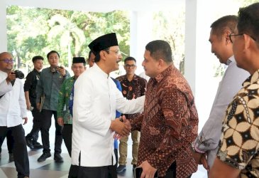 Munafri Arifuddin Silaturahmi Bersama Mensos, Bahas DTSEN dan Sekolah Rakyat